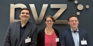 Maximilian Kattner, Kerstin Wohlgemuth and Marc Meier at the pvz