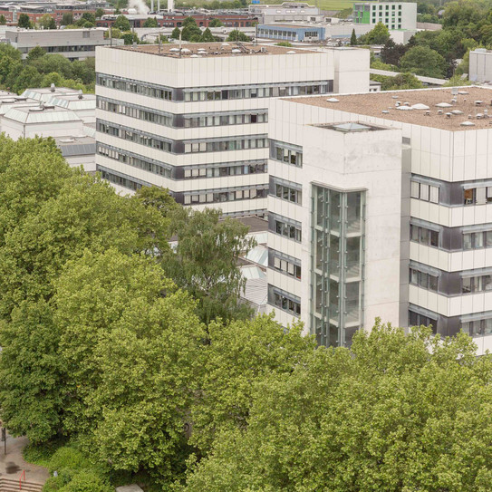 The BCI buildingshot from above